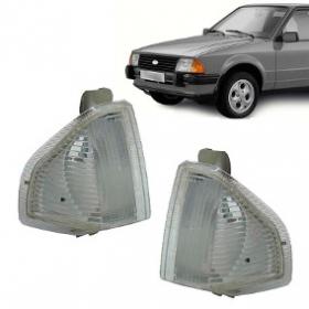 LANTERNA DIANTEIRA PISCA SETA ESCORT 82/86 CRISTAL E/D